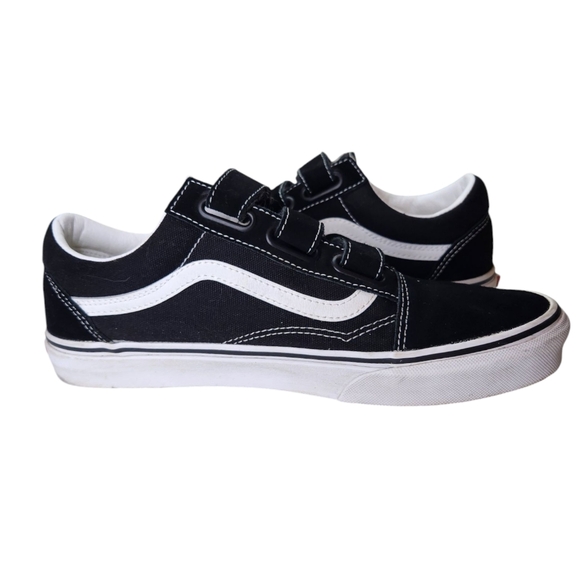 Vans Old Skool V Unisex Black/White Skate Shoes Men's Size 9.5 Women's Size 11 - Picture 3 of 10